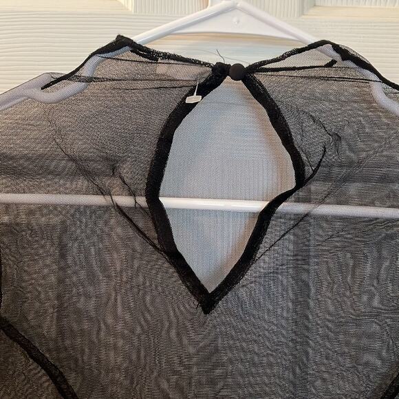 NWT Free people Bali posie mesh embellished sleeve size XS - Picture 7 of 8